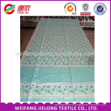 flowers cheap printing 100 % cotton for cotton bedding fabric